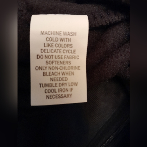 - Mta Sports Plush Micro Fleece Zip Up Mock Neck Jacket with Thumb holes 2X - Picture 13 of 15